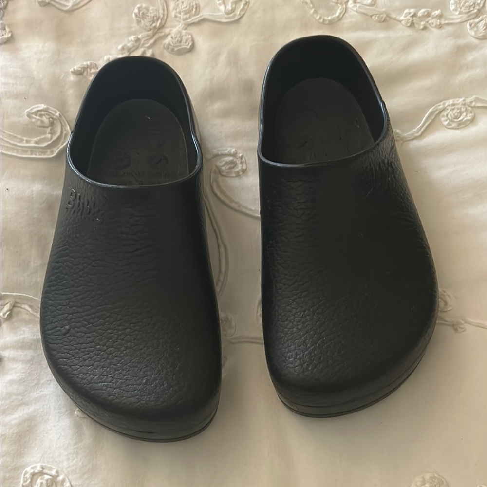 Birki’s Black Slip-On Clogs